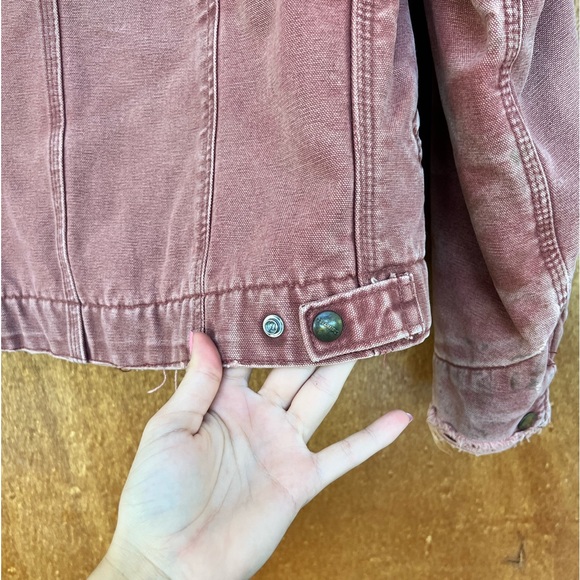 RARE Vintage Dusty Pink Carhartt Jacket - Picture 5 of 6